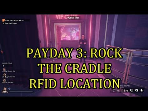 rock the cradle rfid reader|rock the cradle walkthrough.